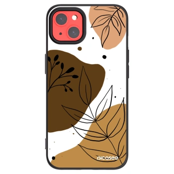 Picasee silikonowe czarne etui na Apple iPhone 13 - Boho style