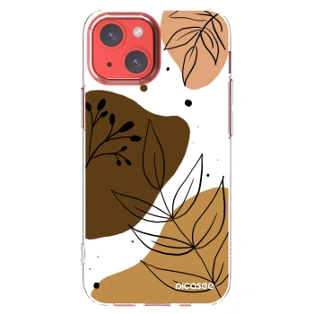 Picasee silikonowe przeźroczyste etui na Apple iPhone 13 mini - Boho style