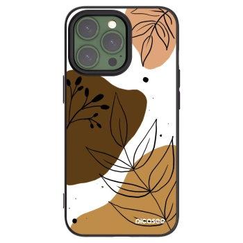 Picasee silikonowe czarne etui na Apple iPhone 13 Pro - Boho style