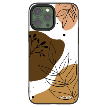 Picasee silikonowe czarne etui na Apple iPhone 13 Pro Max - Boho style