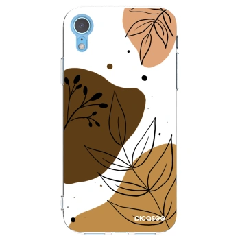 Picasee silikonowe przeźroczyste etui na Apple iPhone XR - Boho style
