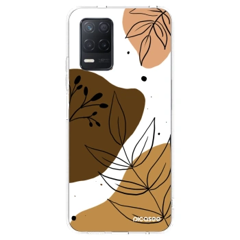 Picasee silikonowe przeźroczyste etui na Realme 8 5G - Boho style