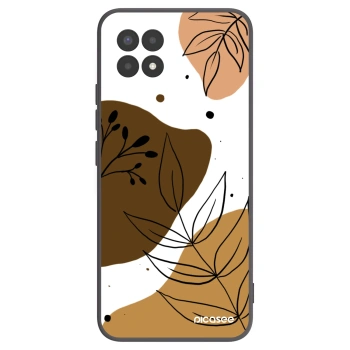 Picasee silikonowe czarne etui na Realme 8i - Boho style