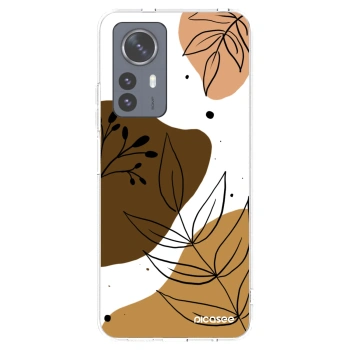Picasee silikonowe przeźroczyste etui na Xiaomi 12 Pro - Boho style