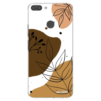 Picasee silikonowe przeźroczyste etui na Huawei P Smart - Boho style