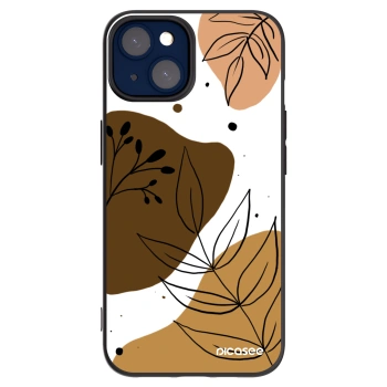 Picasee silikonowe czarne etui na Apple iPhone 14 - Boho style