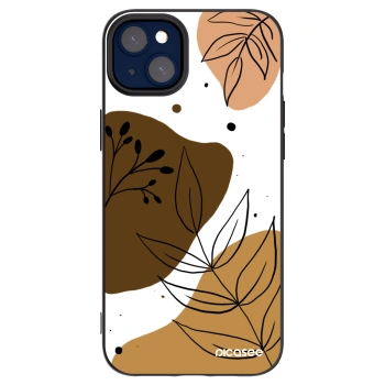 Picasee silikonowe czarne etui na Apple iPhone 14 Plus - Boho style
