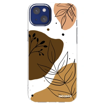 Picasee silikonowe przeźroczyste etui na Apple iPhone 14 Plus - Boho style