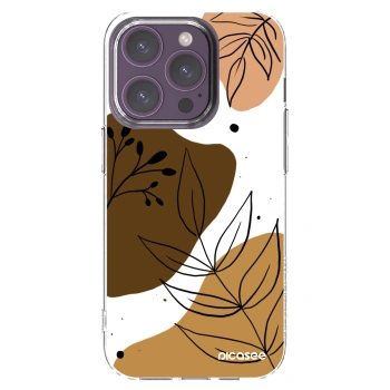 Picasee silikonowe przeźroczyste etui na Apple iPhone 14 Pro - Boho style