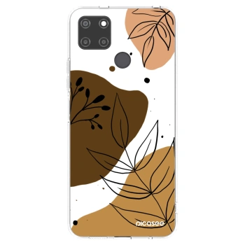 Picasee silikonowe przeźroczyste etui na Realme C21Y - Boho style