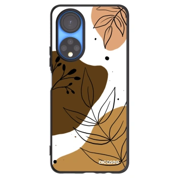 Picasee silikonowe czarne etui na Honor X7 - Boho style