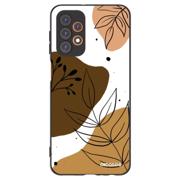 Picasee silikonowe czarne etui na Samsung Galaxy A23 A235F 4G - Boho style