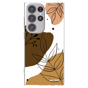 Picasee silikonowe przeźroczyste etui na Samsung Galaxy S23 Ultra 5G - Boho style