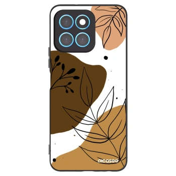 Picasee silikonowe czarne etui na Honor X8 5G - Boho style