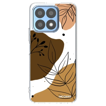 Picasee silikonowe przeźroczyste etui na Honor X8a - Boho style