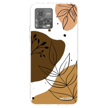 Picasee silikonowe przeźroczyste etui na Motorola Moto G72 - Boho style