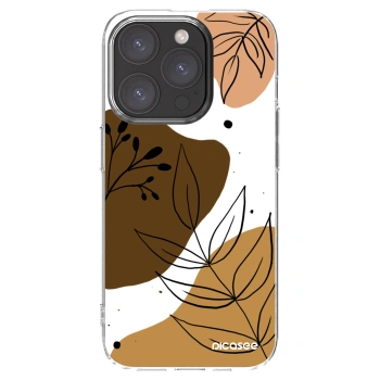 Picasee silikonowe przeźroczyste etui na Apple iPhone 15 Pro - Boho style