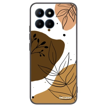 Picasee silikonowe czarne etui na Honor 70 Lite - Boho style
