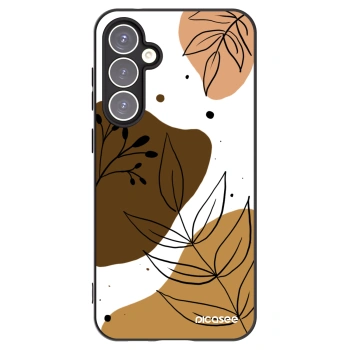 Picasee silikonowe czarne etui na Samsung Galaxy S23 FE S711B - Boho style