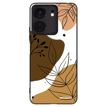 Picasee silikonowe czarne etui na Xiaomi Redmi 13C 4G - Boho style