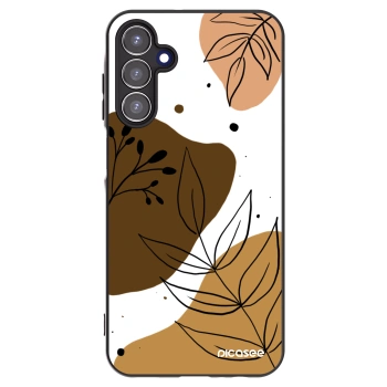 Picasee silikonowe czarne etui na Samsung Galaxy A15 A155F 4G - Boho style