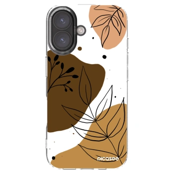 Picasee silikonowe przeźroczyste etui na Apple iPhone 16 - Boho style