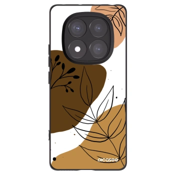 Picasee silikonowe czarne etui na Xiaomi Redmi Note 14 Pro+ 5G - Boho style