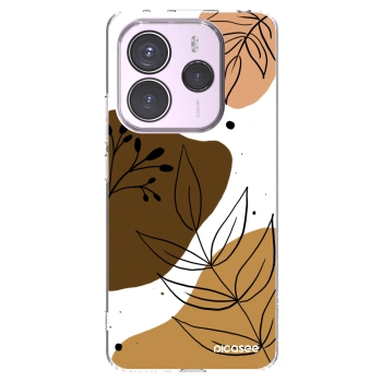 Picasee silikonowe przeźroczyste etui na Xiaomi Redmi Note 14 5G - Boho style