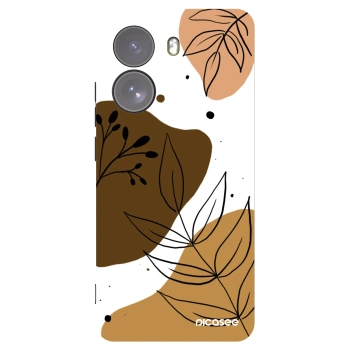 Picasee silikonowe czarne etui na Xiaomi Poco X7 - Boho style