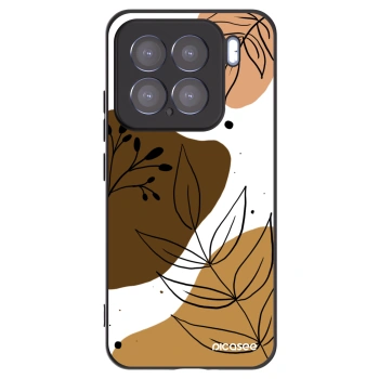 Picasee silikonowe czarne etui na Xiaomi 15 - Boho style