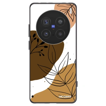 Picasee silikonowe czarne etui na Vivo X200 Pro - Boho style