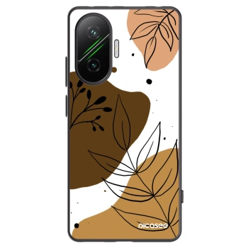 Picasee silikonowe czarne etui na Xiaomi Poco F7 5G - Boho style