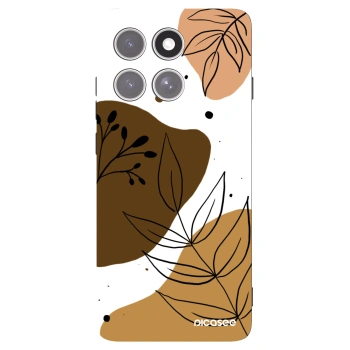 Picasee silikonowe czarne etui na Motorola Edge 60 Pro - Boho style
