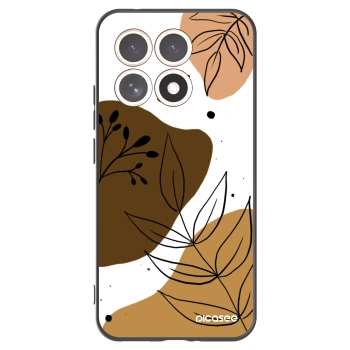 Picasee silikonowe czarne etui na Xiaomi 15T - Boho style