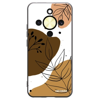Picasee silikonowe czarne etui na Honor Magic8 Lite 5G - Boho style