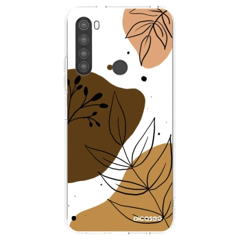 Picasee silikonowe przeźroczyste etui na Xiaomi Redmi Note 8 - Boho style