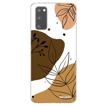 Picasee silikonowe przeźroczyste etui na Samsung Galaxy S20 G980F - Boho style