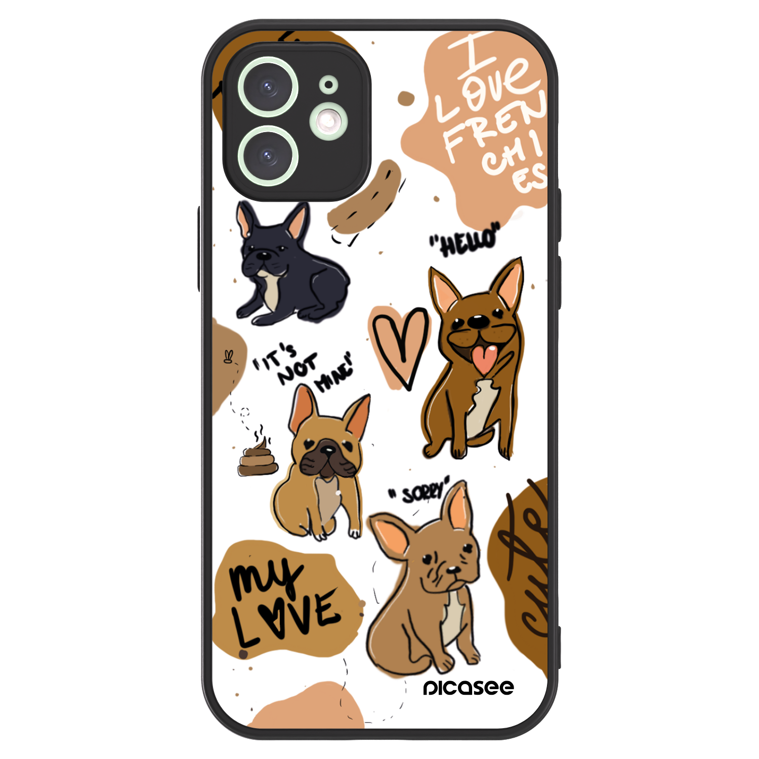 Picasee ULTIMATE CASE na Apple iPhone 12 - Frenchies