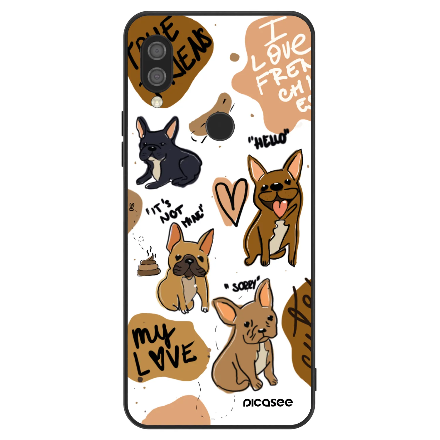 Picasee ULTIMATE CASE na Xiaomi Redmi 7 - Frenchies