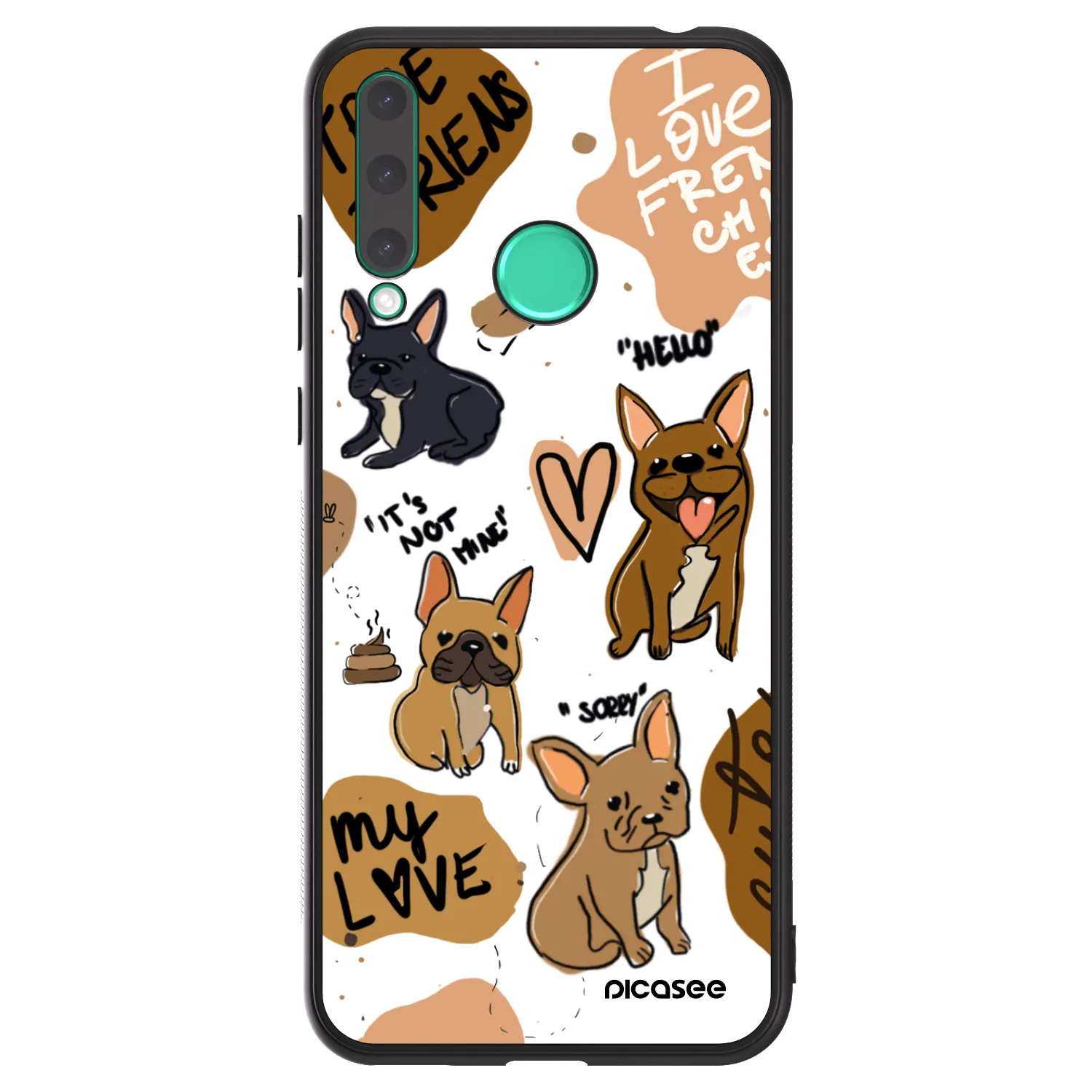 Picasee ULTIMATE CASE na Honor 20 Lite - Frenchies