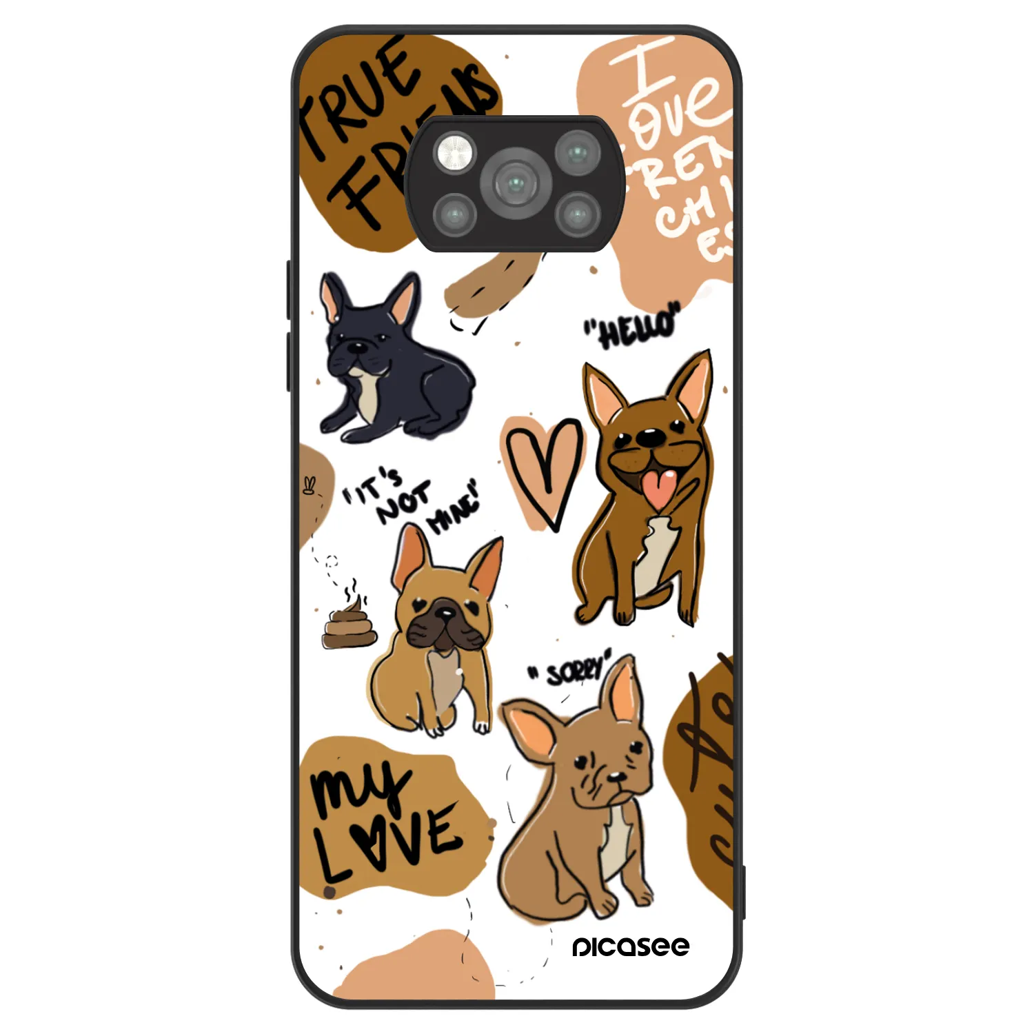 Picasee ULTIMATE CASE na Xiaomi Poco X3 Pro - Frenchies
