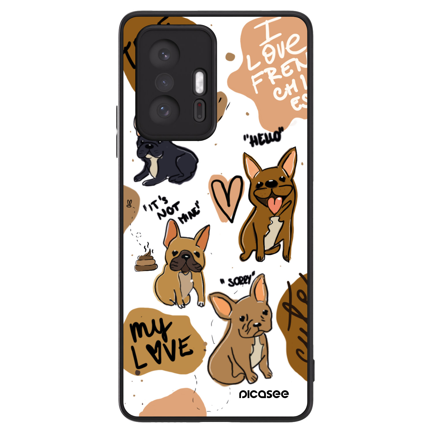 Picasee ULTIMATE CASE na Xiaomi 11T - Frenchies