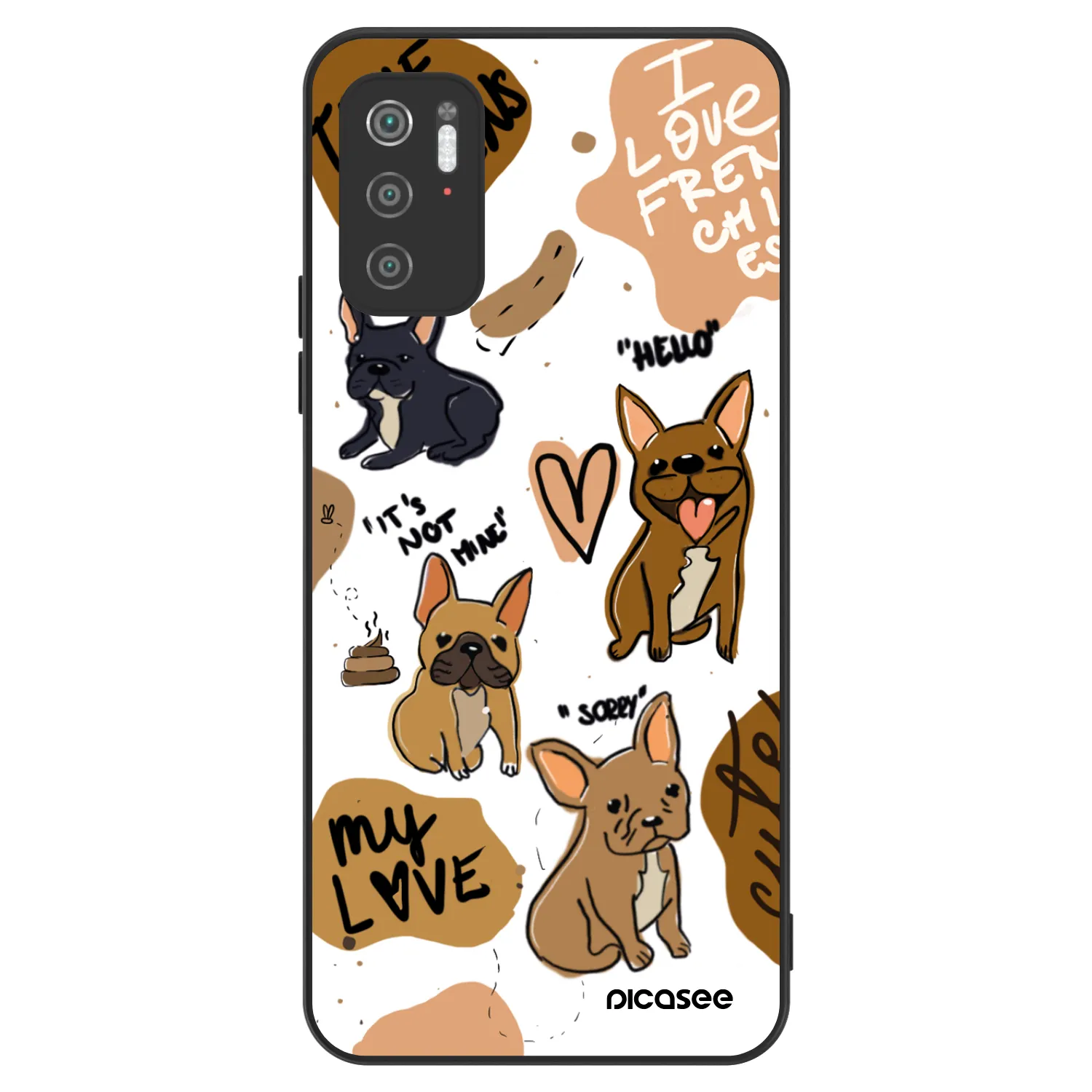 Picasee ULTIMATE CASE na Xiaomi Poco M3 Pro 5G - Frenchies