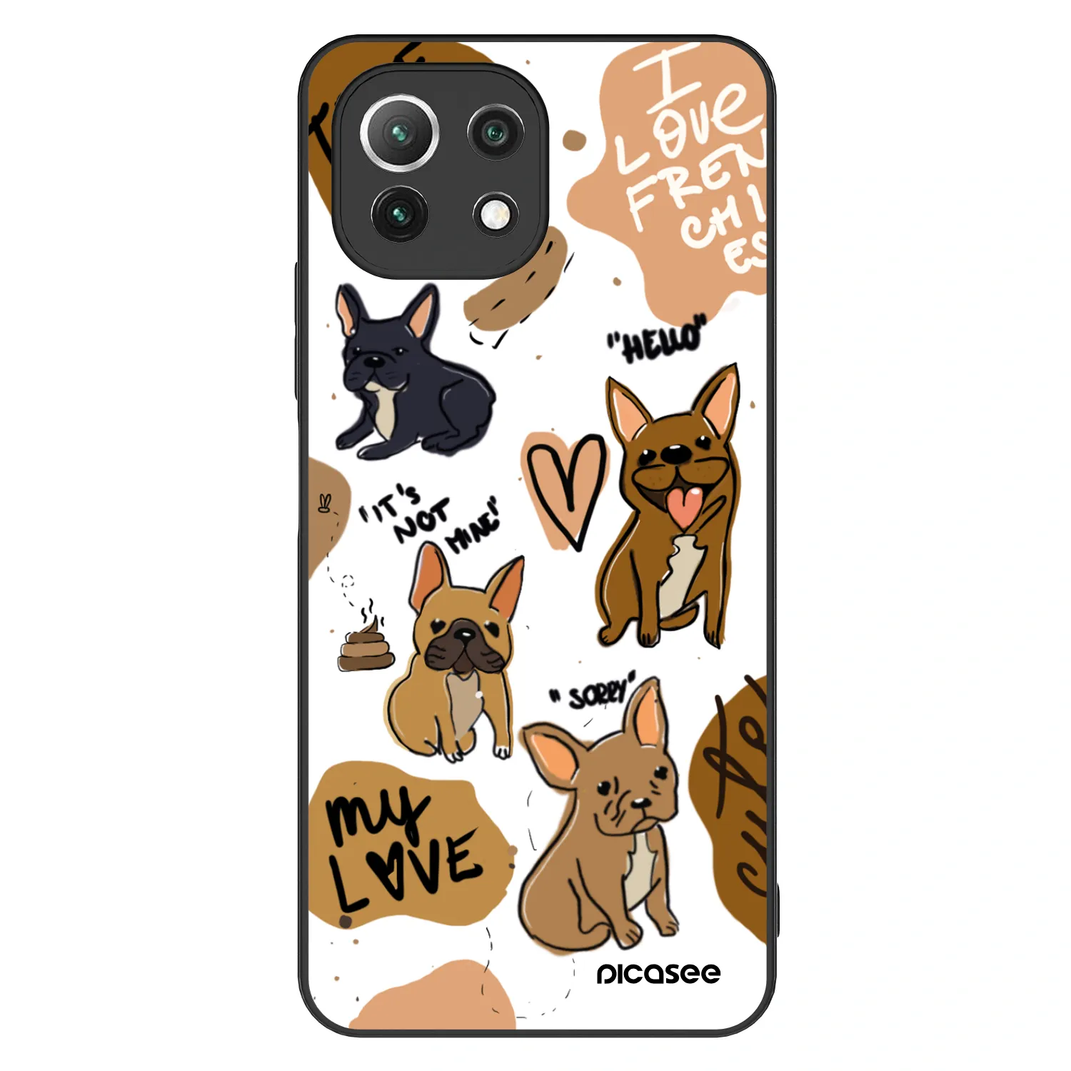 Picasee ULTIMATE CASE na Xiaomi 11 Lite 5G NE - Frenchies