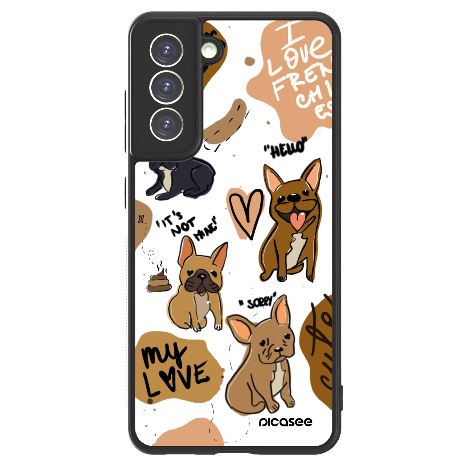 Picasee ULTIMATE CASE na Samsung Galaxy S21 FE 5G - Frenchies