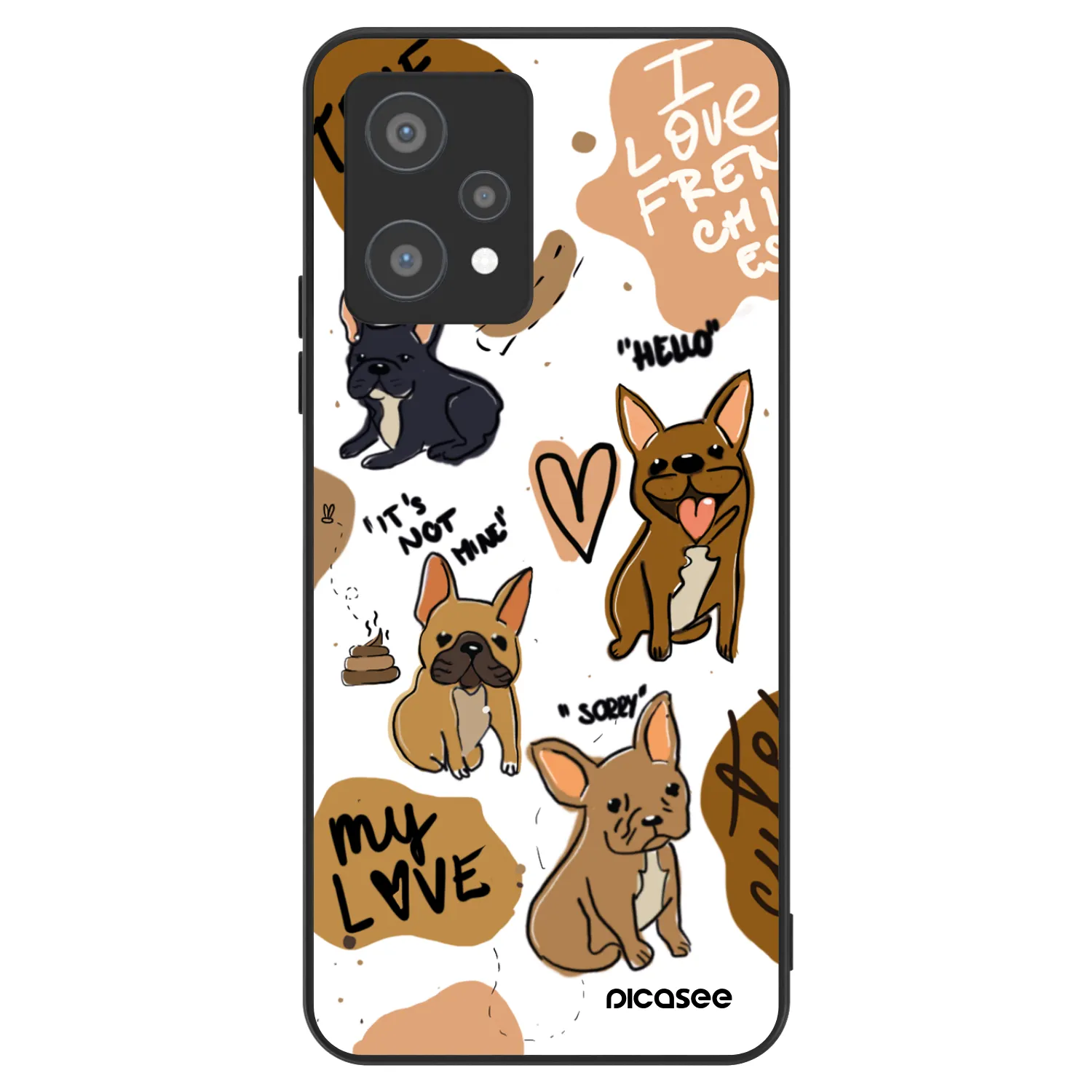 Picasee ULTIMATE CASE na Realme 9 Pro 5G - Frenchies