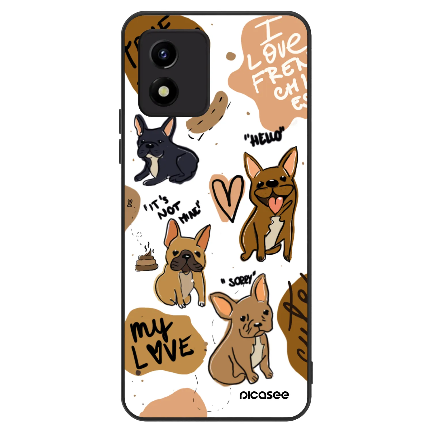 Picasee ULTIMATE CASE na Vivo Y01 - Frenchies