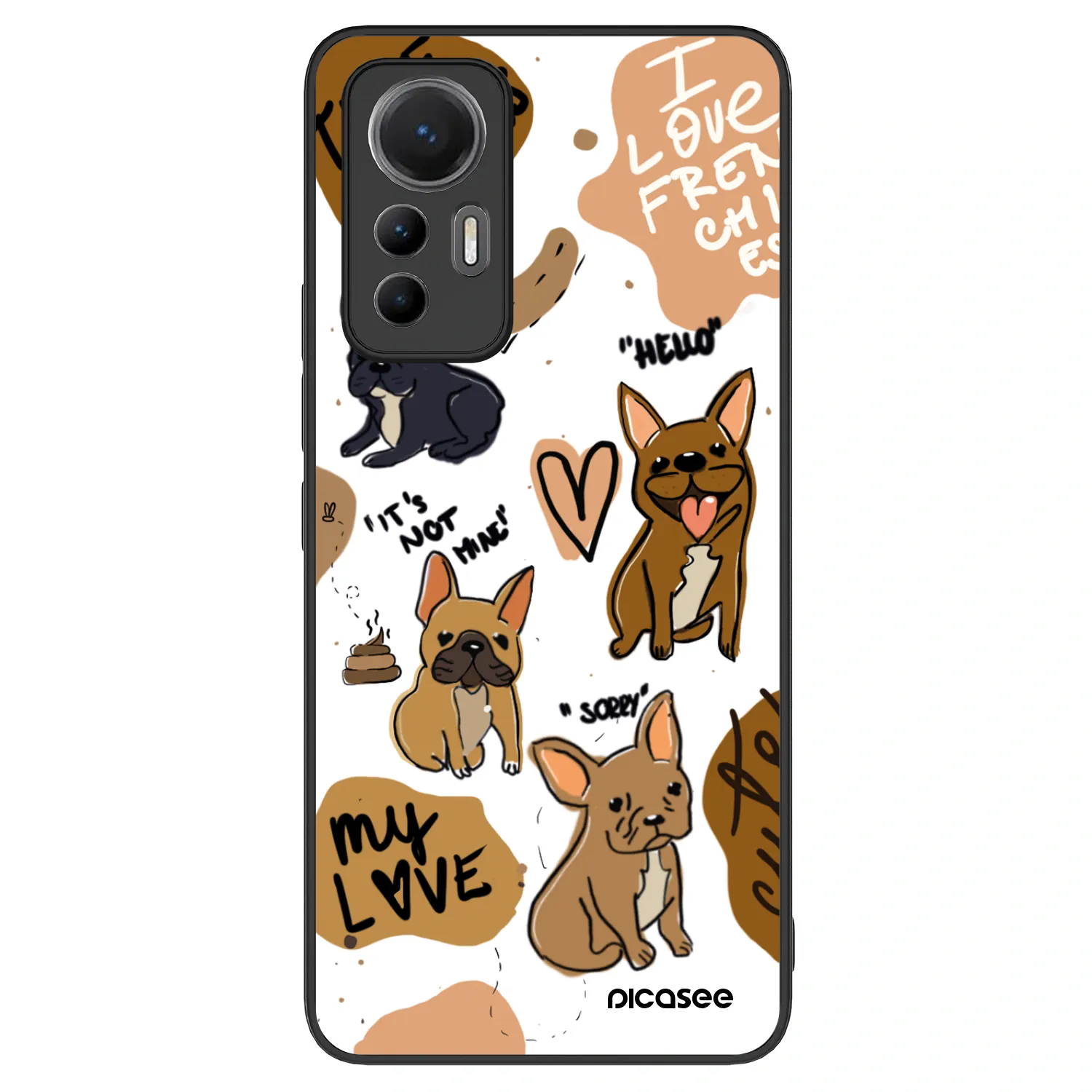 Picasee ULTIMATE CASE na Xiaomi 12 Lite - Frenchies