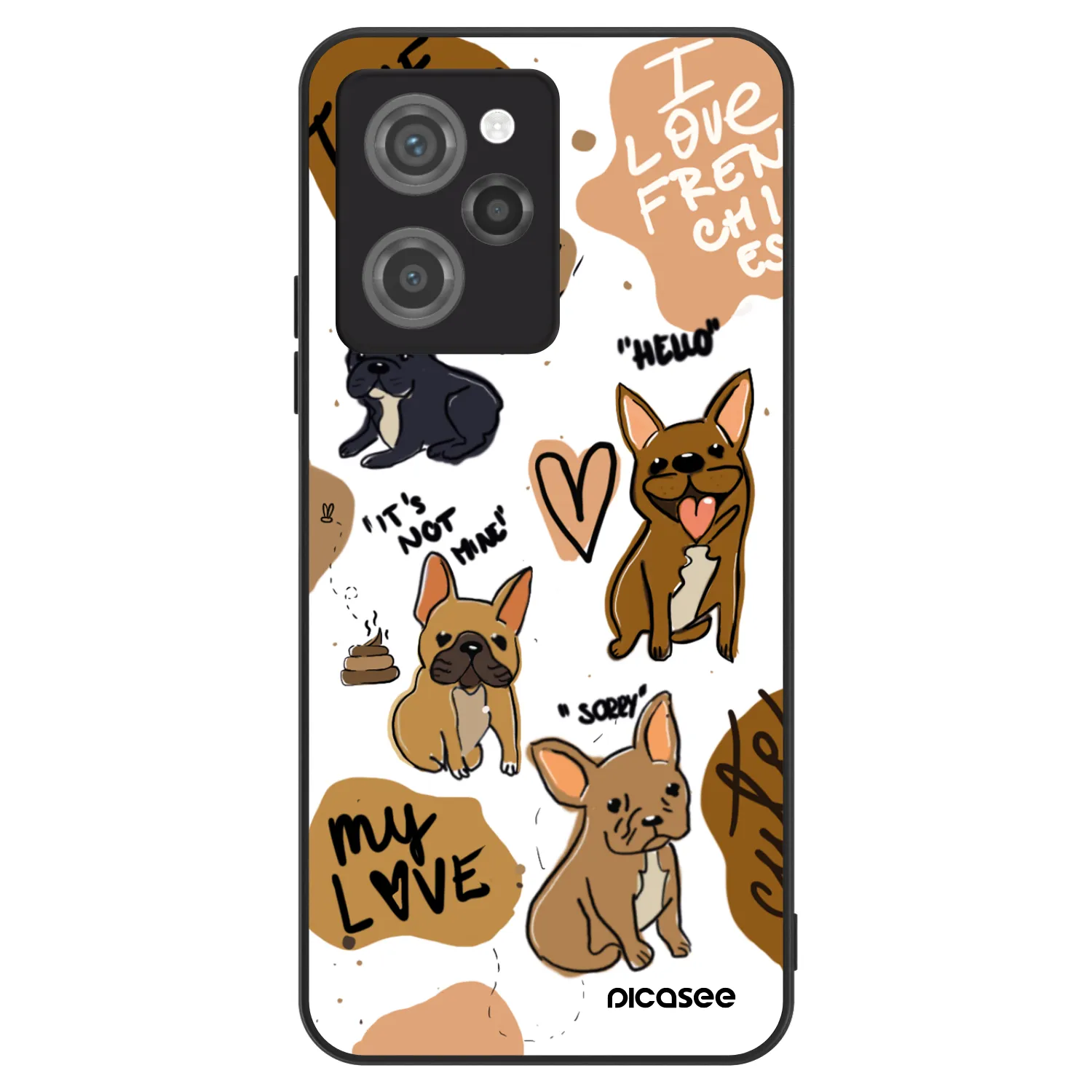 Picasee ULTIMATE CASE na Xiaomi Poco X5 Pro - Frenchies