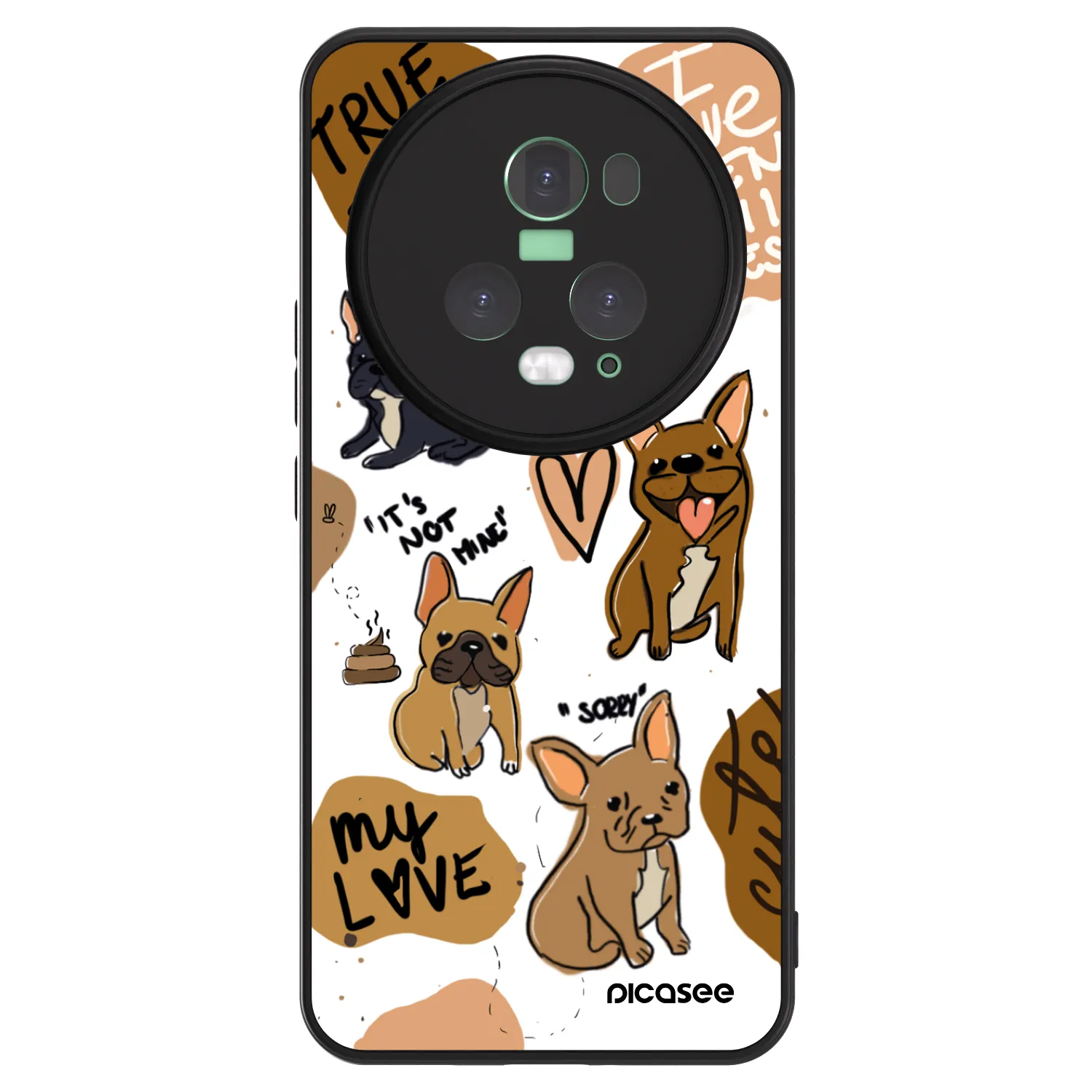 Picasee ULTIMATE CASE na Honor Magic5 Pro - Frenchies